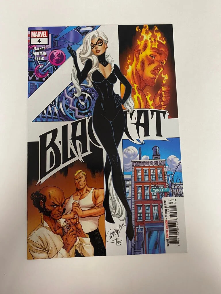 BLACK CAT #4 Vol 2 NM J Scott Campbell Cover