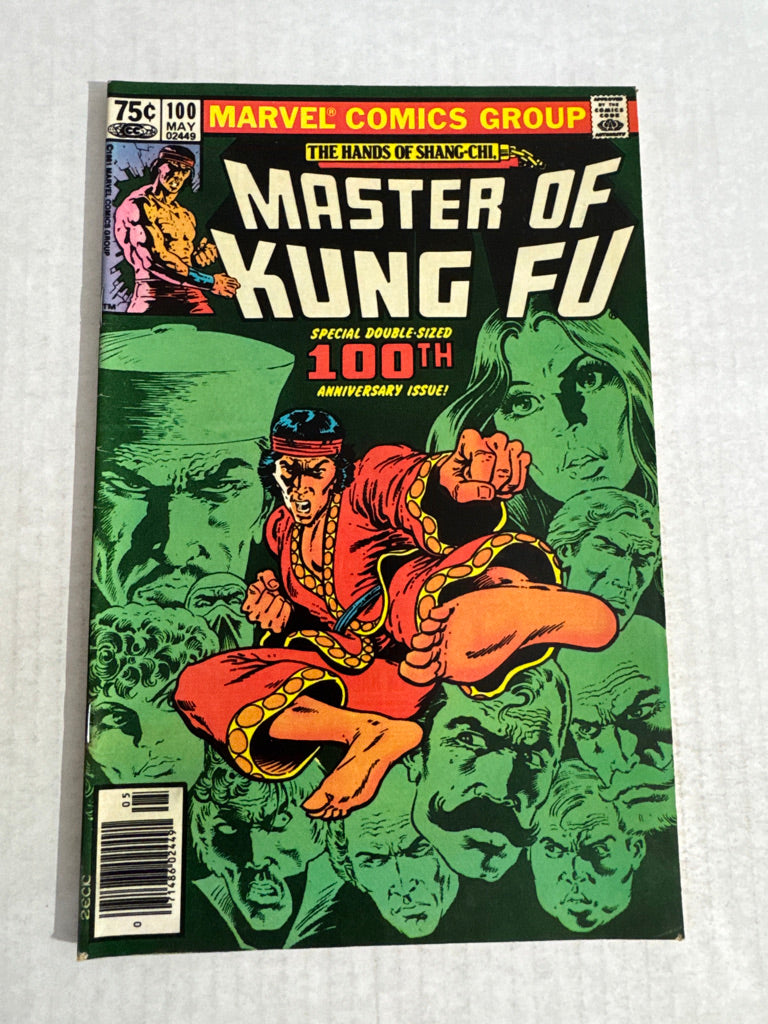 MASTER OF KUNG FU #100 FN Mike Zeck Cover NEWSSTAND