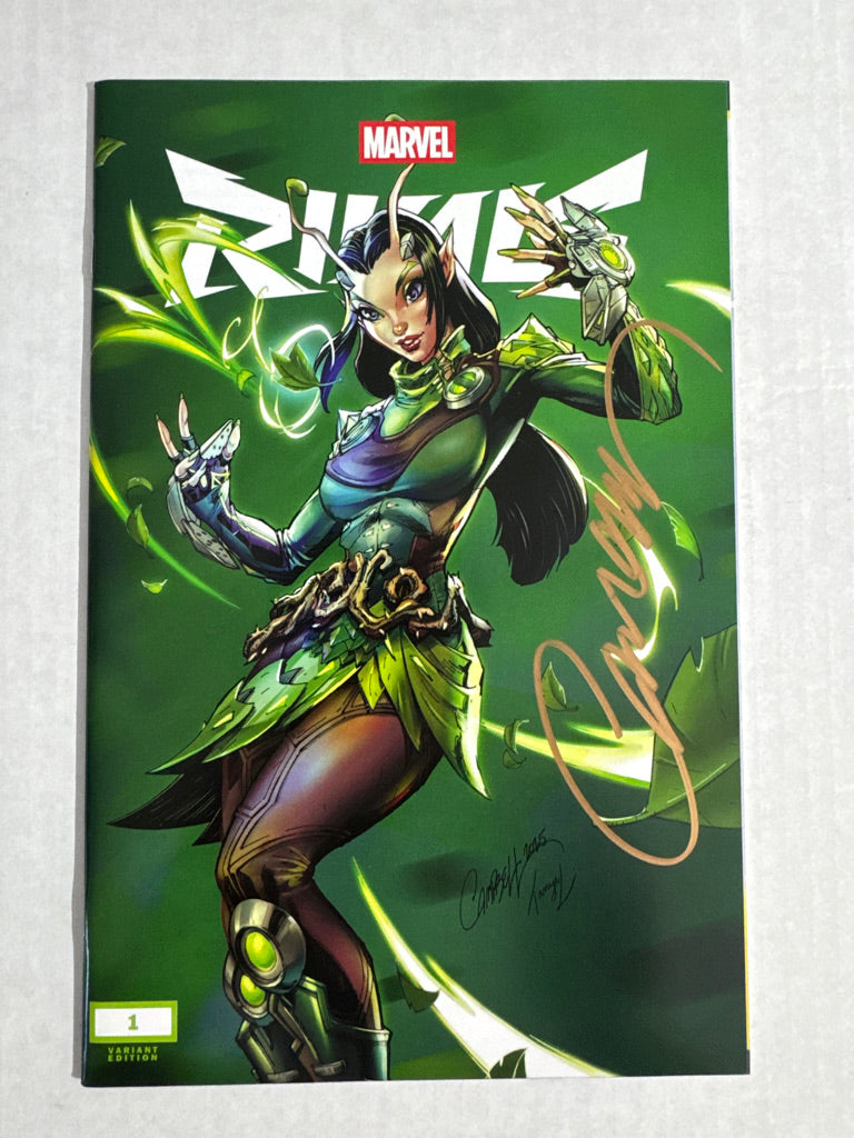 MARVEL RIVALS #1 NM- J Scott Campbell Mantis Variant SIGNED
