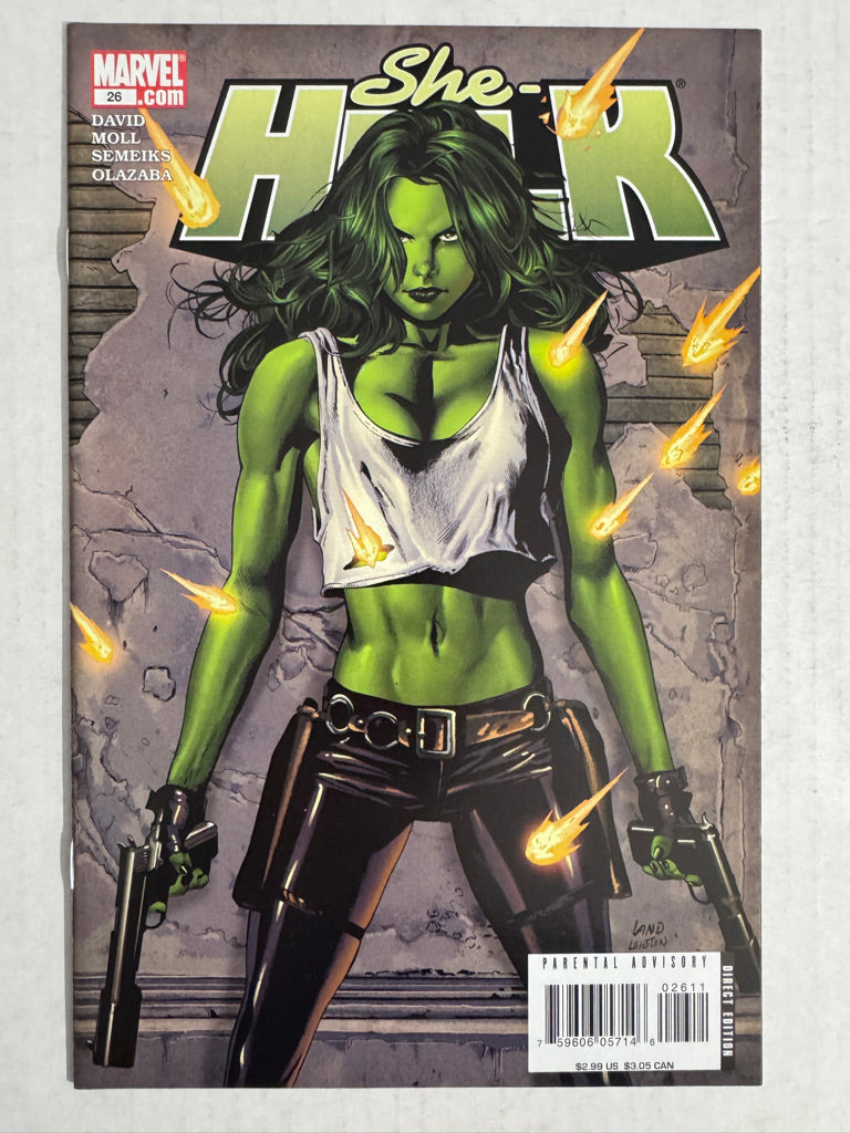 SHE-HULK 29 Vol 2 NM Mike Deodato Jr Cover
