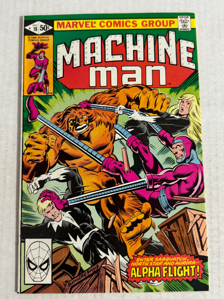 MACHINE MAN #18 VF/NM