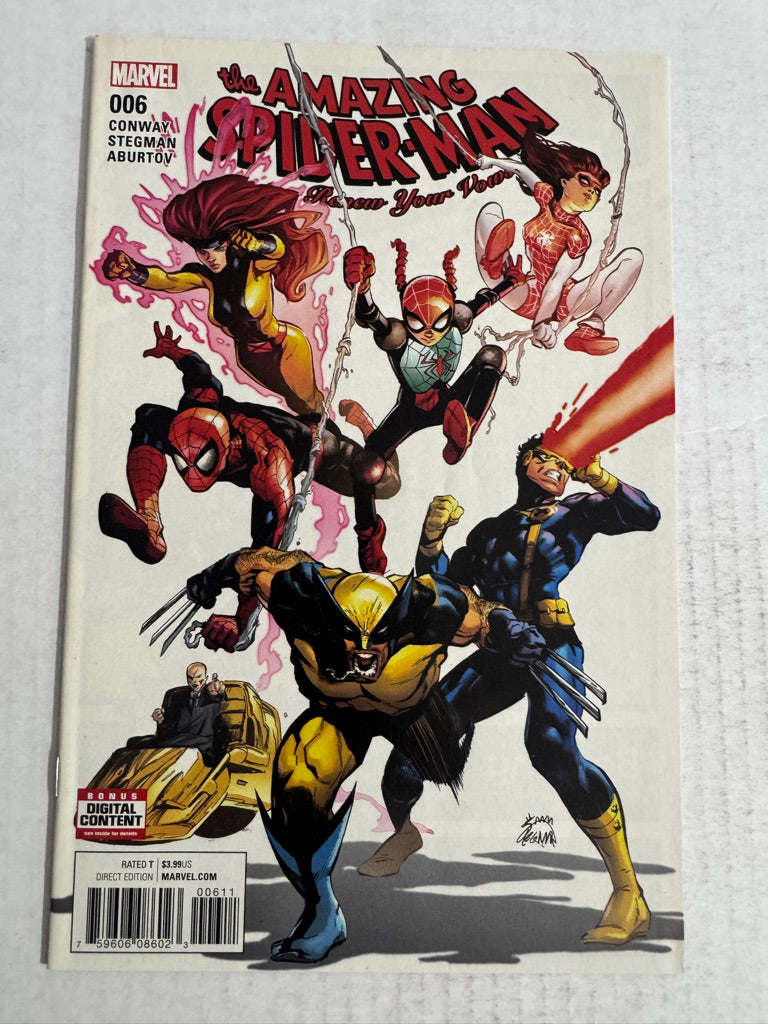 AMAZING SPIDER-MAN RENEW YOUR VOWS #6 Vol 2 NM Ryan Stegman Cover