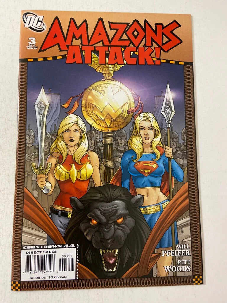 AMAZONS ATTACK #3 NM
