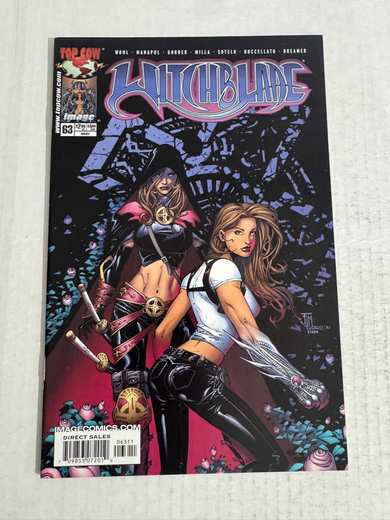 WITCHBLADE #63 NM- Francis Manapul Cover
