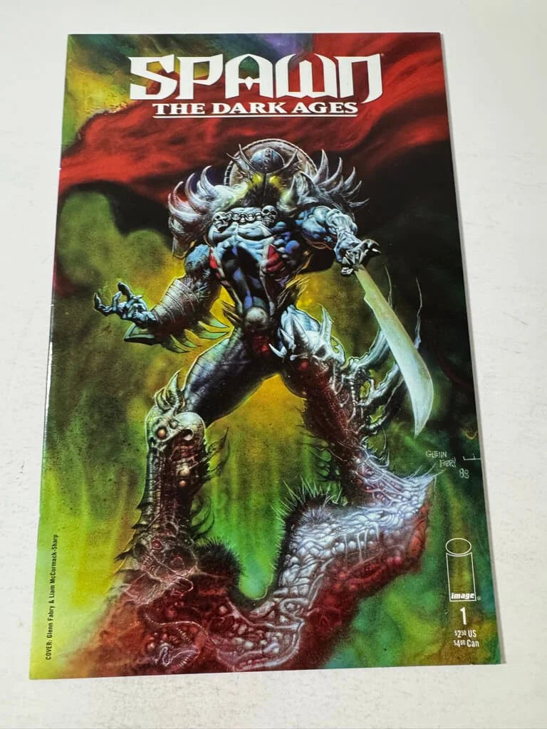 SPAWN THE DARK AGES #1 NM- Glenn Fabry Cover