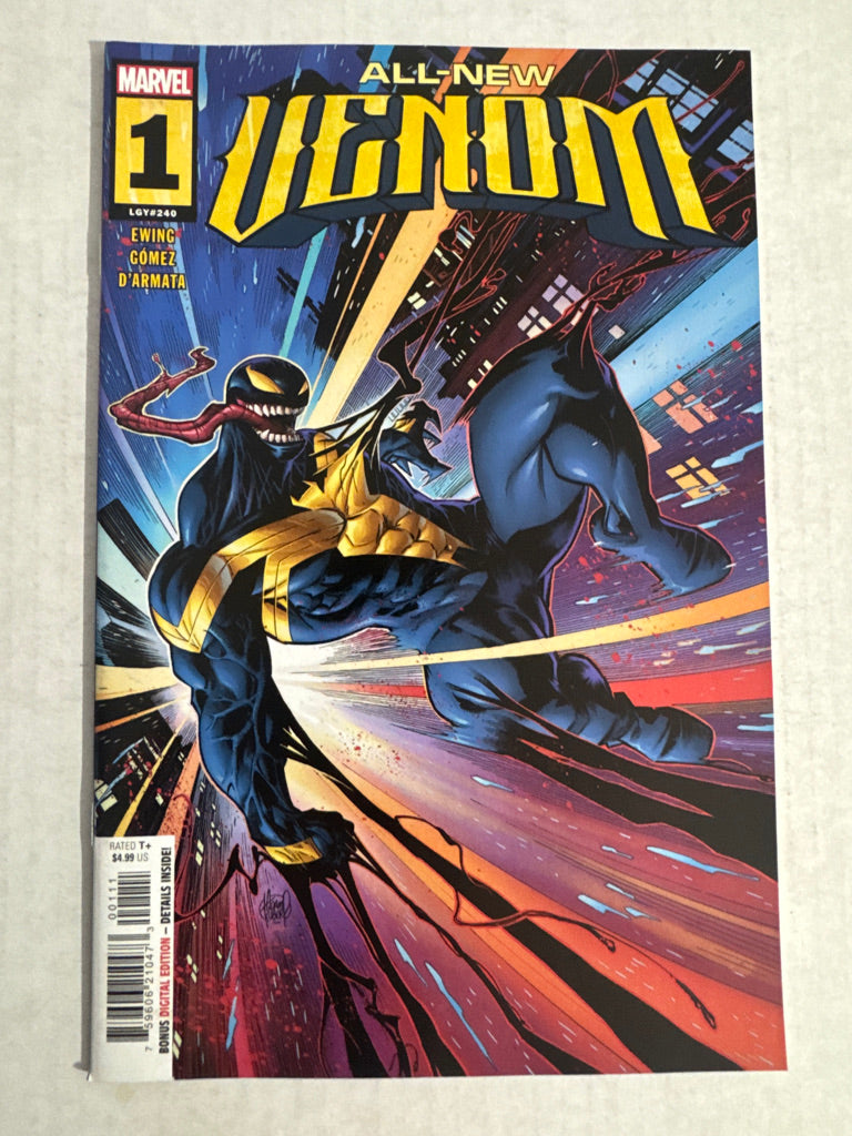 ALL-NEW VENOM #1 NM Adam Kubert Cover 1ST APPEARANCE
