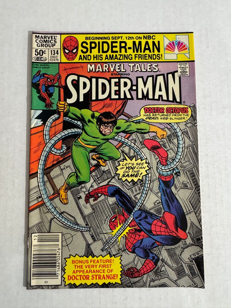 MARVEL TALES #134 FN/VF NEWSSTAND