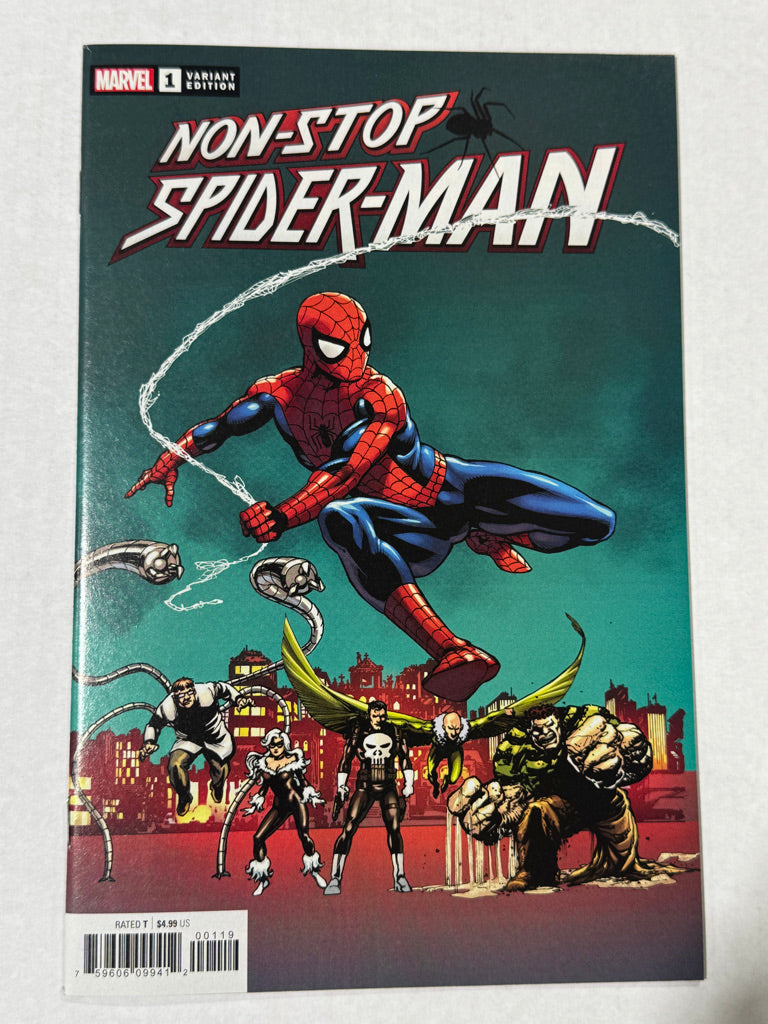 NON-STOP SPIDER-MAN #1 NM Greg Laroque Variant