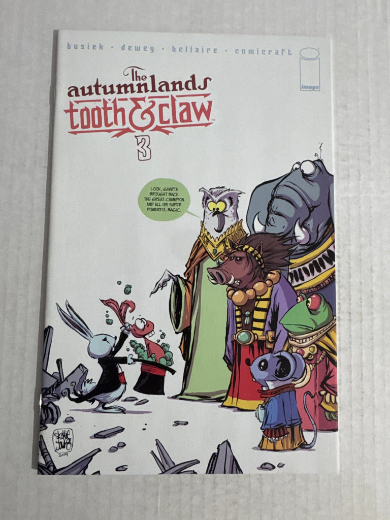 THE AUTUMNLANDS Tooth & Claw #3 NM Skottie Young Variant