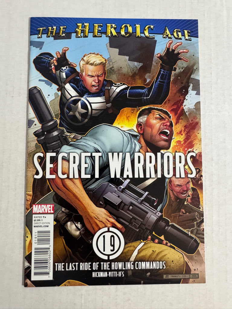 SECRET WARRIORS #19 NM Jim Cheung Cover