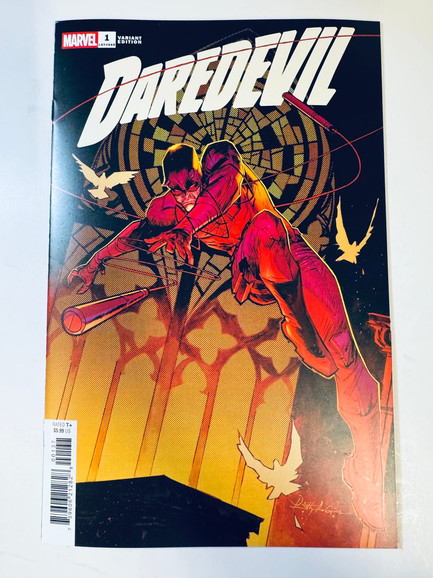 DAREDEVIL #1 Vol 9 NM 1:200 Partha Pratim Sarka 1ST APPEARANCEr Variant