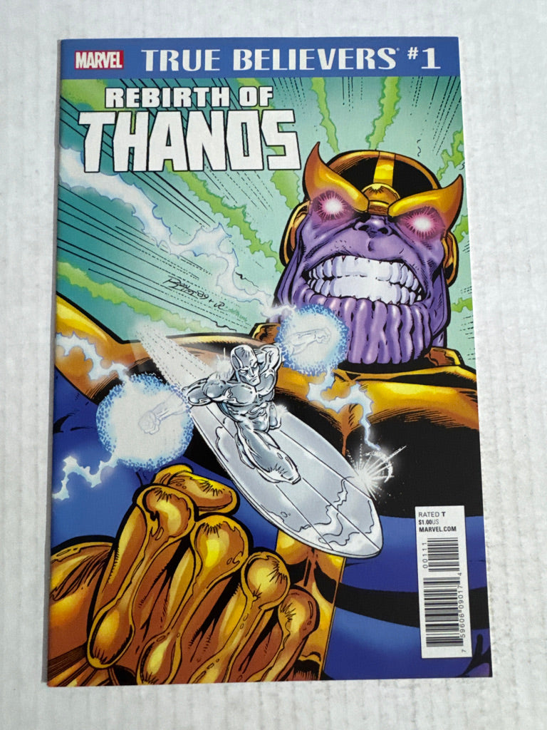 SILVER SURFER #34 REBIRTH OF THANOS True Believers Variant