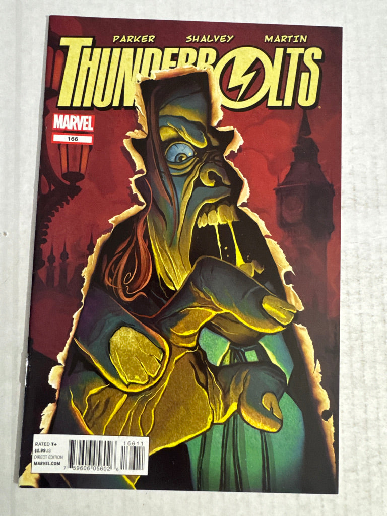 THUNDERBOLTS #166 NM Mike Del Mundo Cover