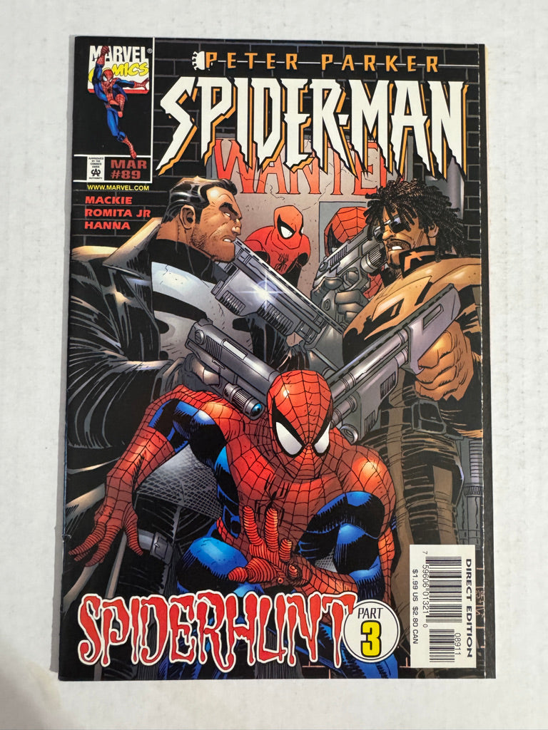 SPIDER-MAN #89 VF+ John Romita Jr Cover