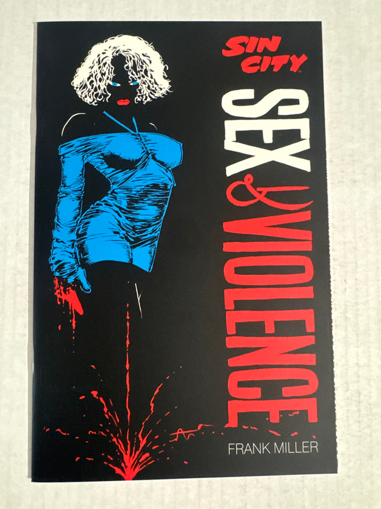 SIN CITY SEX & VIOLENCE NM Frank Miller Cover