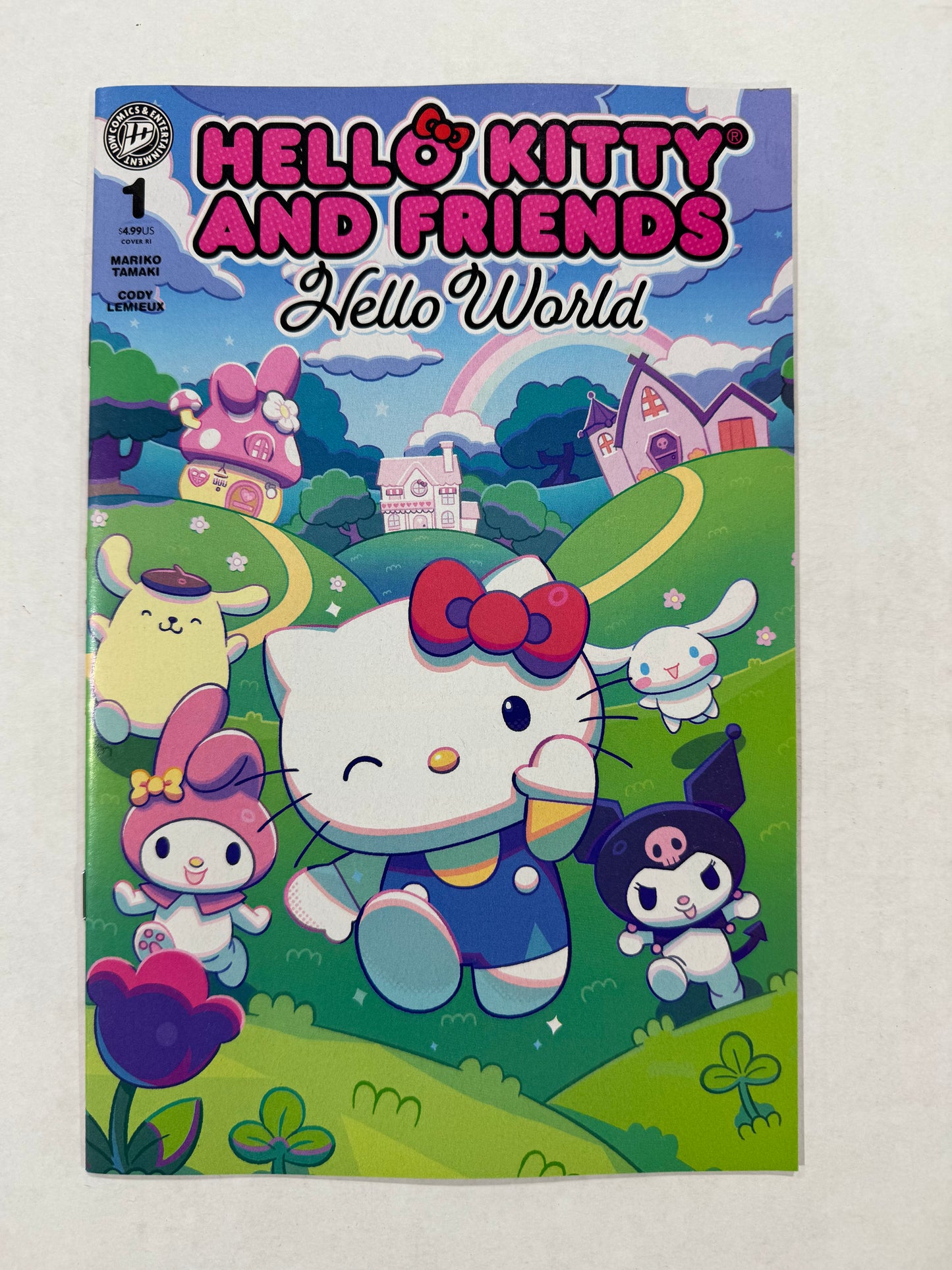 HELLO KITTY AND FRIENDS: HELLO WORLD! #1 NM 1:25 Min Ho Kim Variant