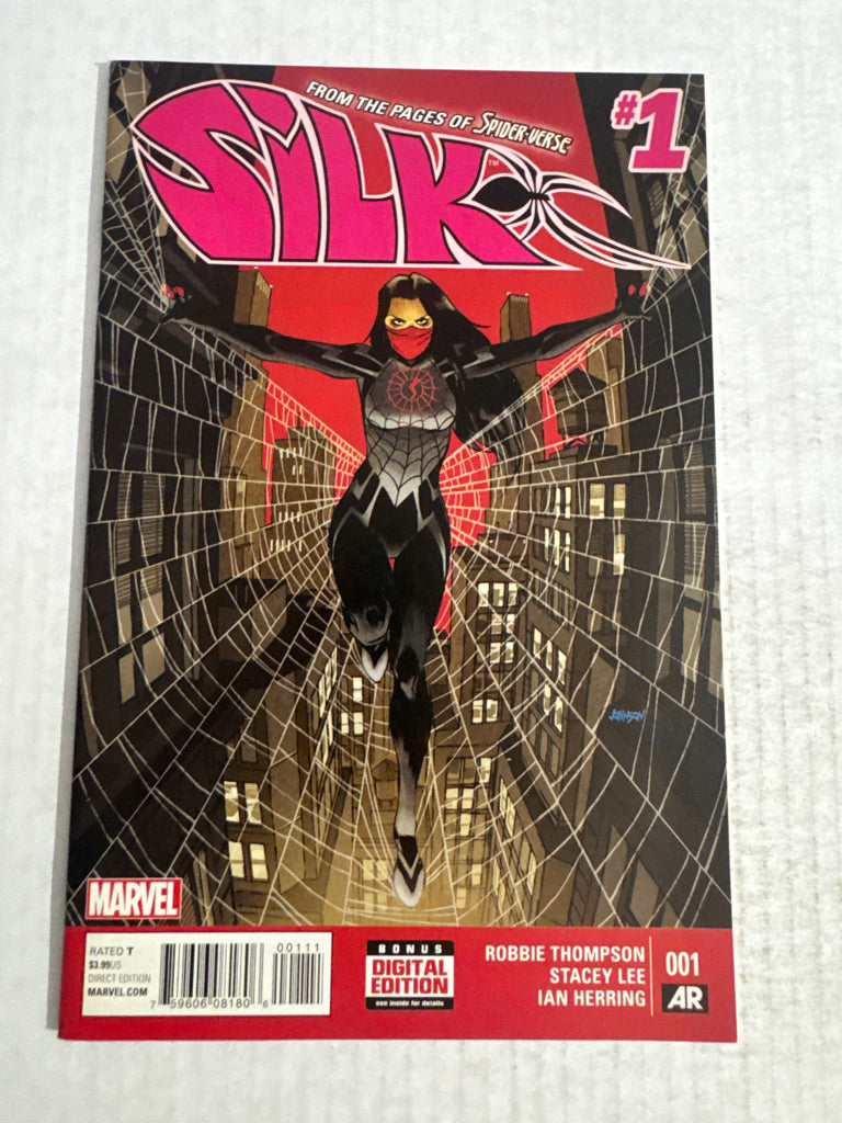 SILK #1 Dave Johnson Cover 1ST APPEARANCE
