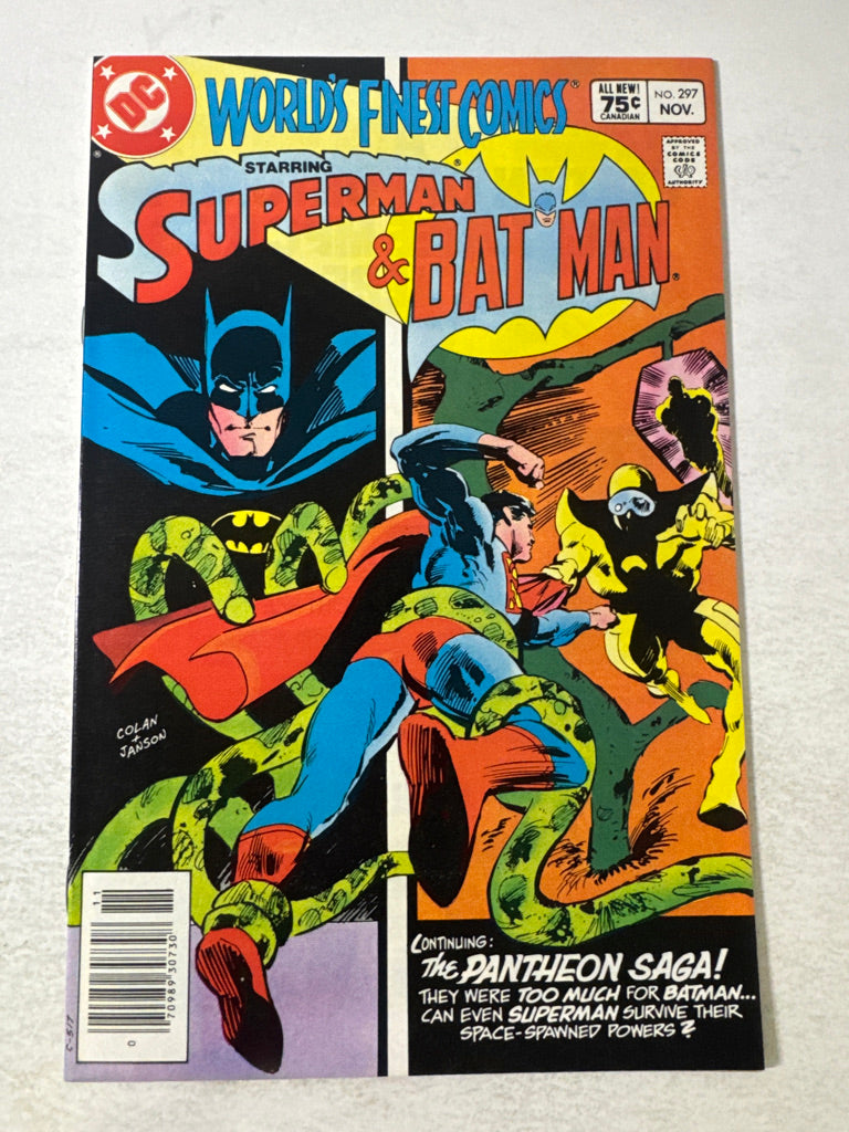 WORLD'S FINEST COMICS #297 NM CANADIAN PRICE VARIANT