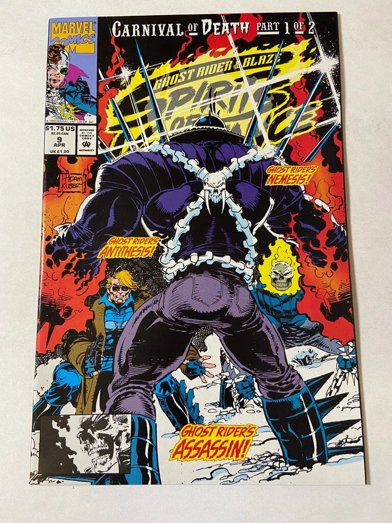 Ghost Rider & Blaze SPIRITS OF VENGEANCE #9 NM 1ST APPEARANCE