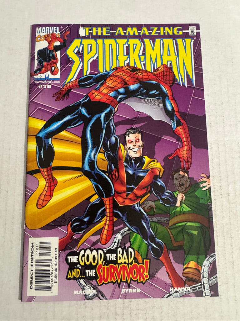 AMAZING SPIDER-MAN #10 Vol 2 VF/NM John Byrne Cover