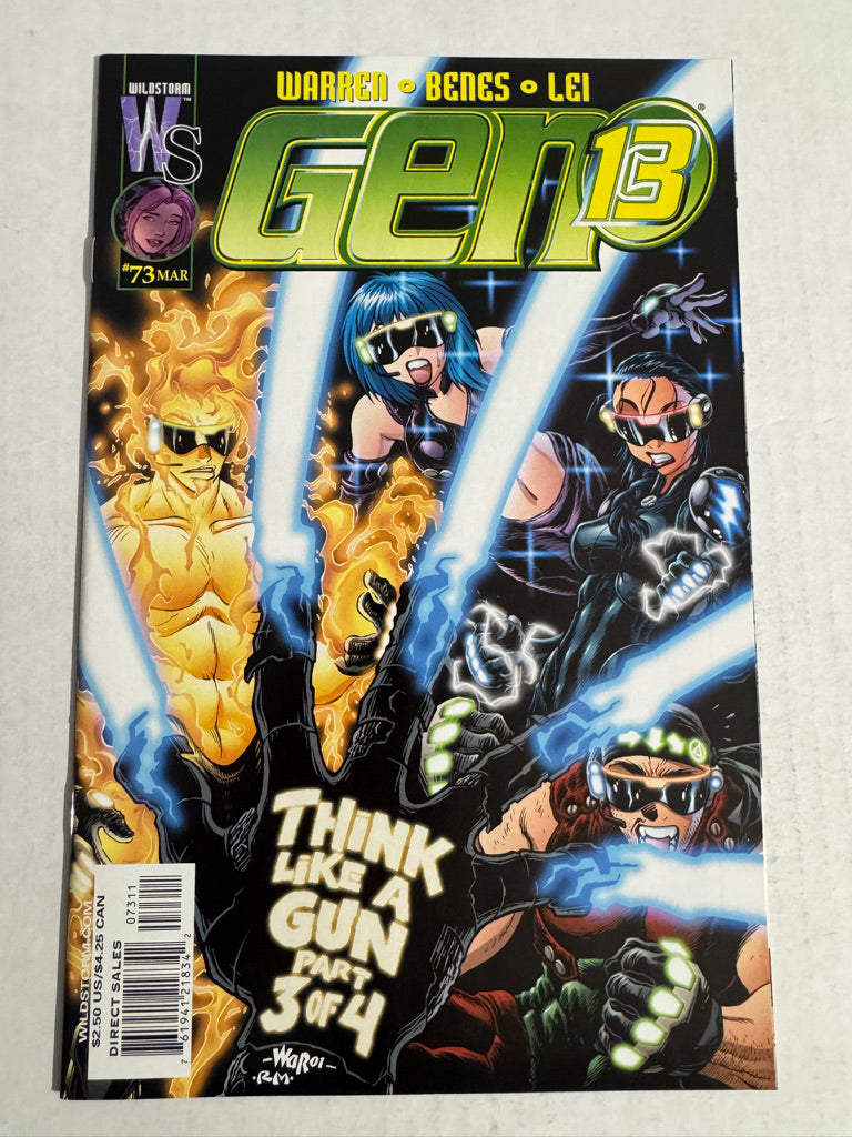 GEN 13 #73 Vol 2 NM Adam Warren Cover