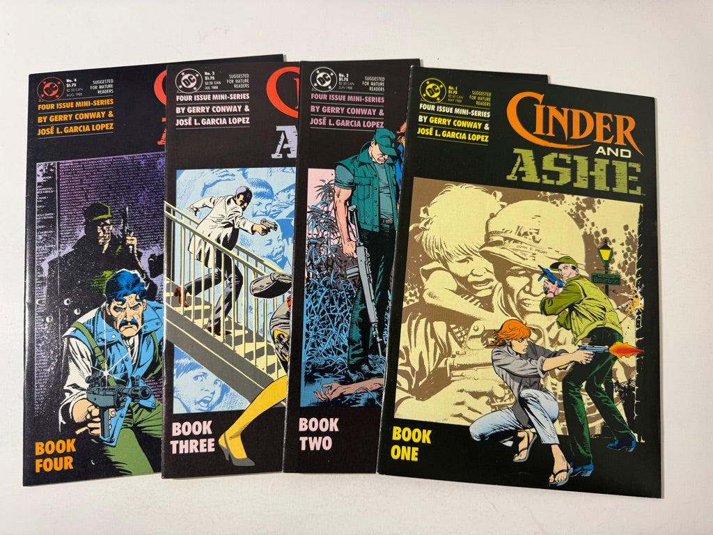 CINDER AND ASHE #1-4 NM- Set