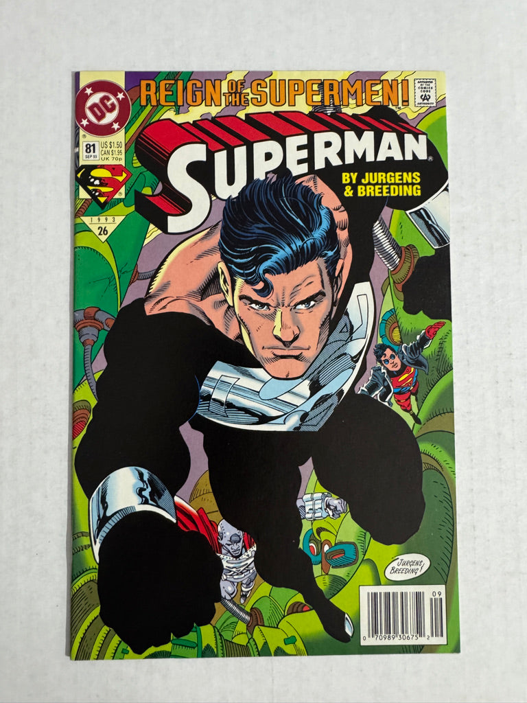 SUPERMAN #81 Vol 2 NEWSSTAND