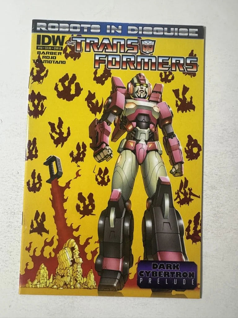 TRANSFORMERS Robots In Disguise #18 NM- B Variant