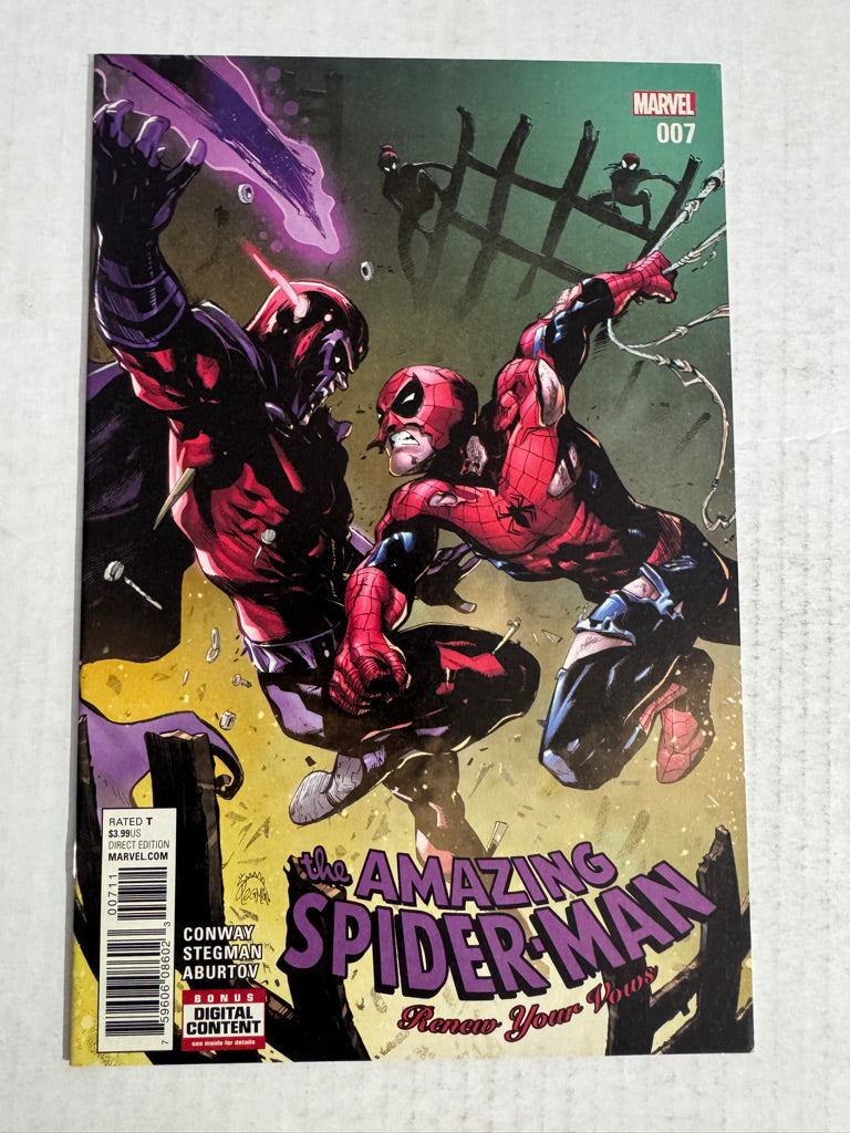 AMAZING SPIDER-MAN RENEW YOUR VOWS #7 Vol 2 NM Ryan Stegman Cover