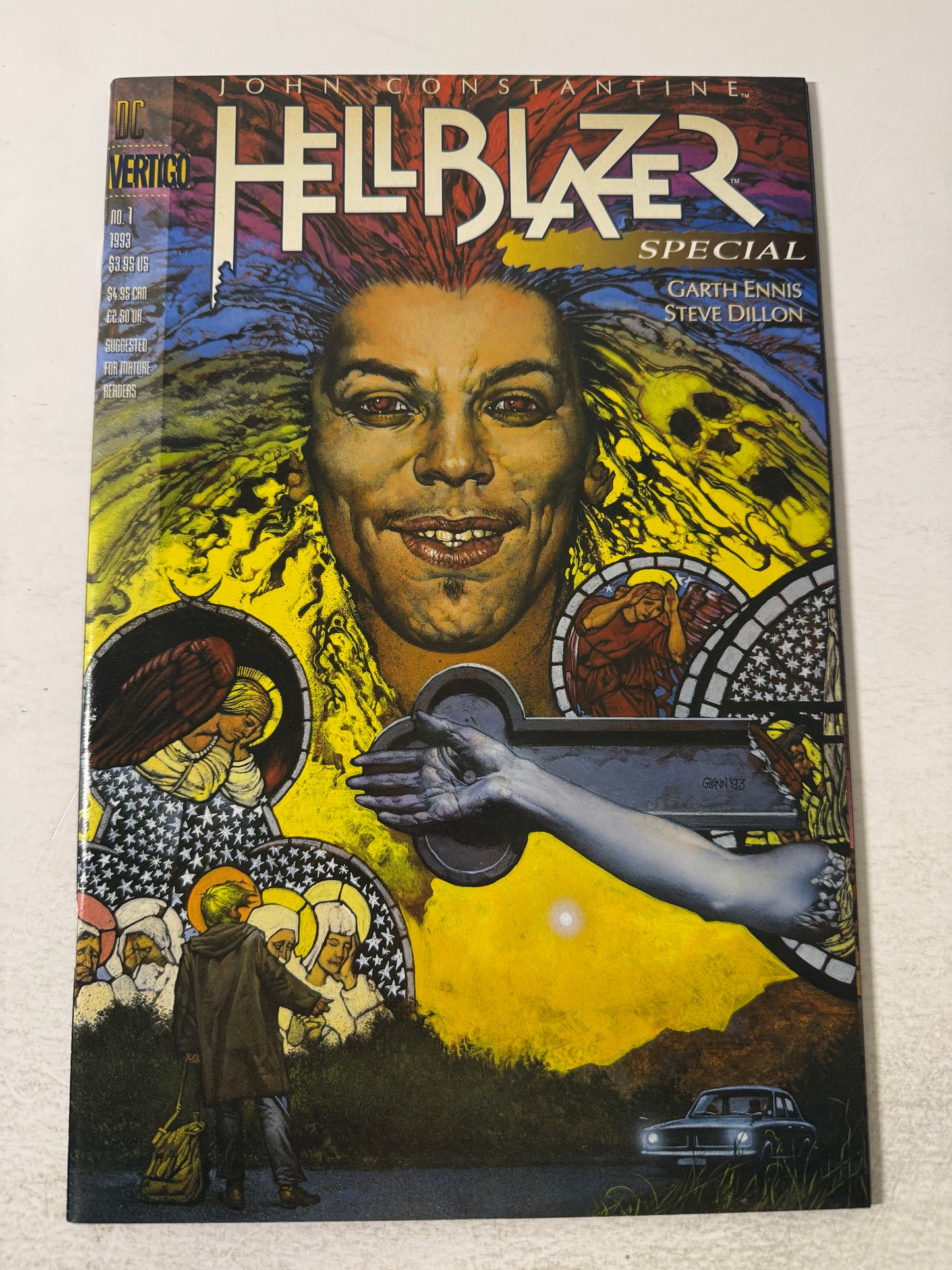 HELLBLAZER SPECIAL #1 Glenn Fabry Cover