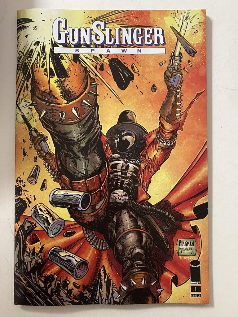 GUNSLINGER SPAWN #1 NM Robert Kirkman & Todd McFarlane Variant