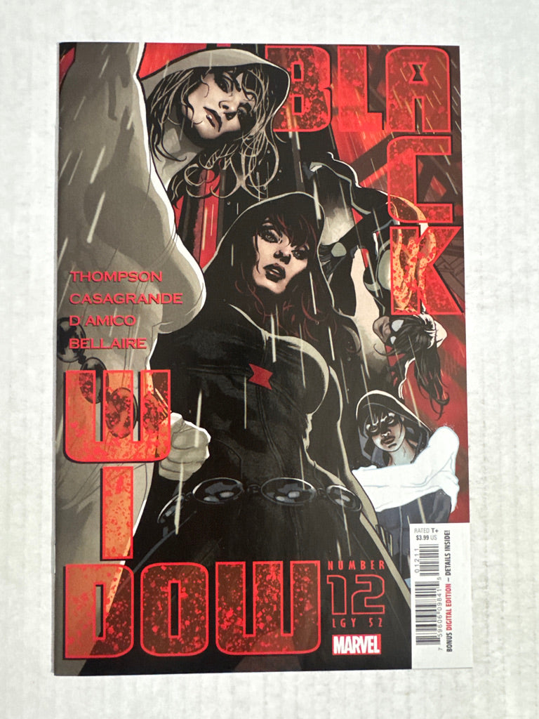 BLACK WIDOW #12 Vol 8 NM Adam Hughes Cover 1ST APPEARANCE