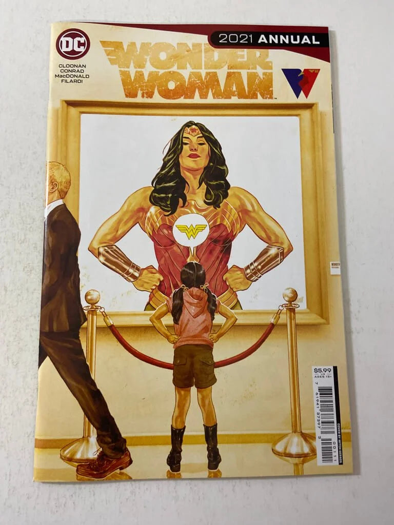 WONDER WOMAN ANNUAL 2021 NM Mitch Gerads Cover
