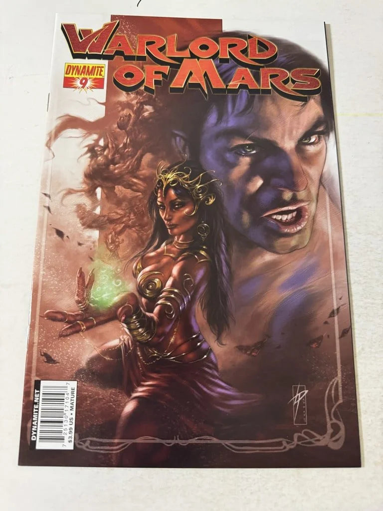 WARLORD OF MARS #9 NM Lucio Parrillo Variant (Dynamite)