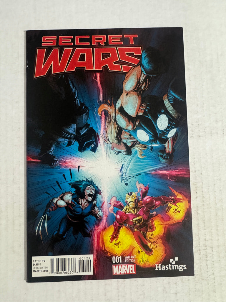 SECRET WARS #1 NM- Whilce Portacio Hastings Store Exclusive Variant