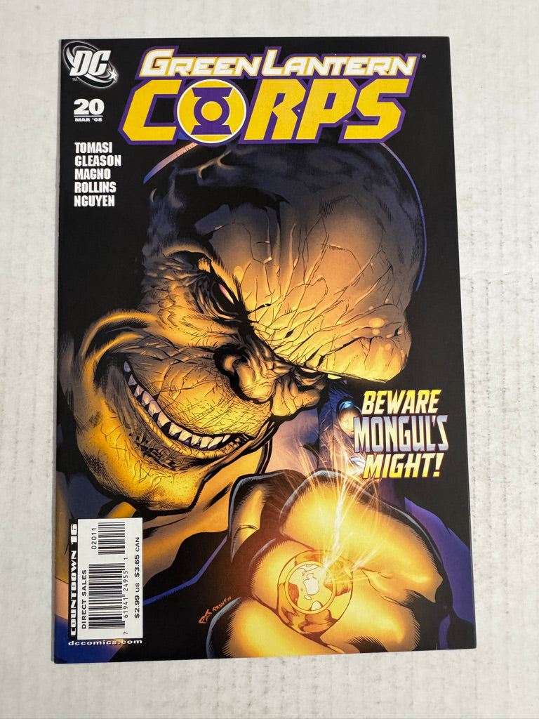 GREEN LANTERN CORPS #20 Vol 2 Patrick Gleason Cover