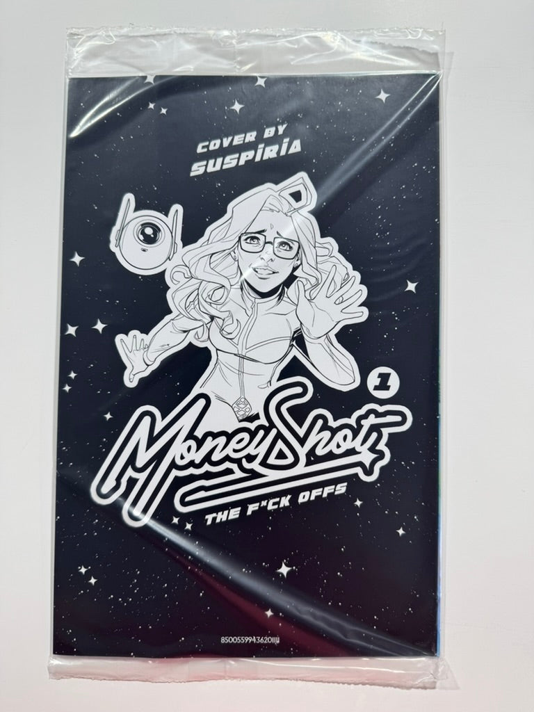 MONEY SHOT: THE F*CK OFFS #1 NM Cover K Suspiria Vilchez NSFW Black Bag Variant