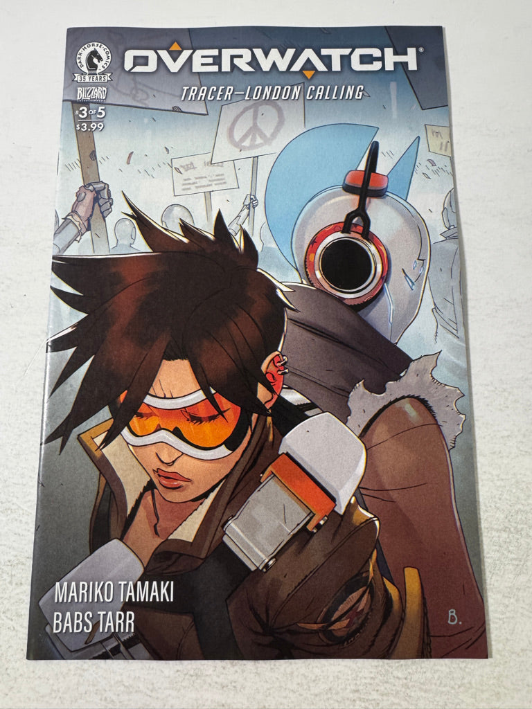 OVERWATCH Tracer-London Calling #3 NM Bengal Cover