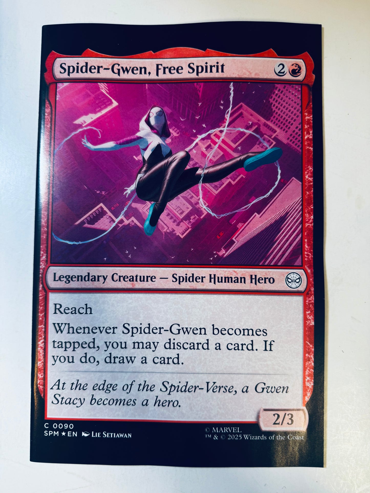 X-MEN 29 NM Lie Setiawan Magic: the Gathering Variant