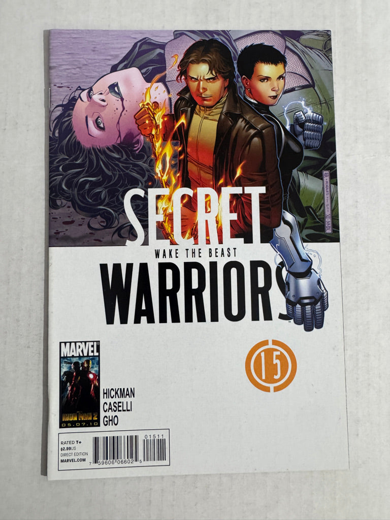 SECRET WARRIORS #15 NM Jim Cheung Cover