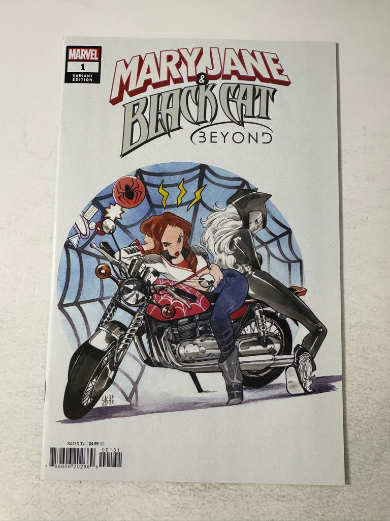 MARY JANE & BLACK CAT Beyond #1 NM Peach Momoko Variant