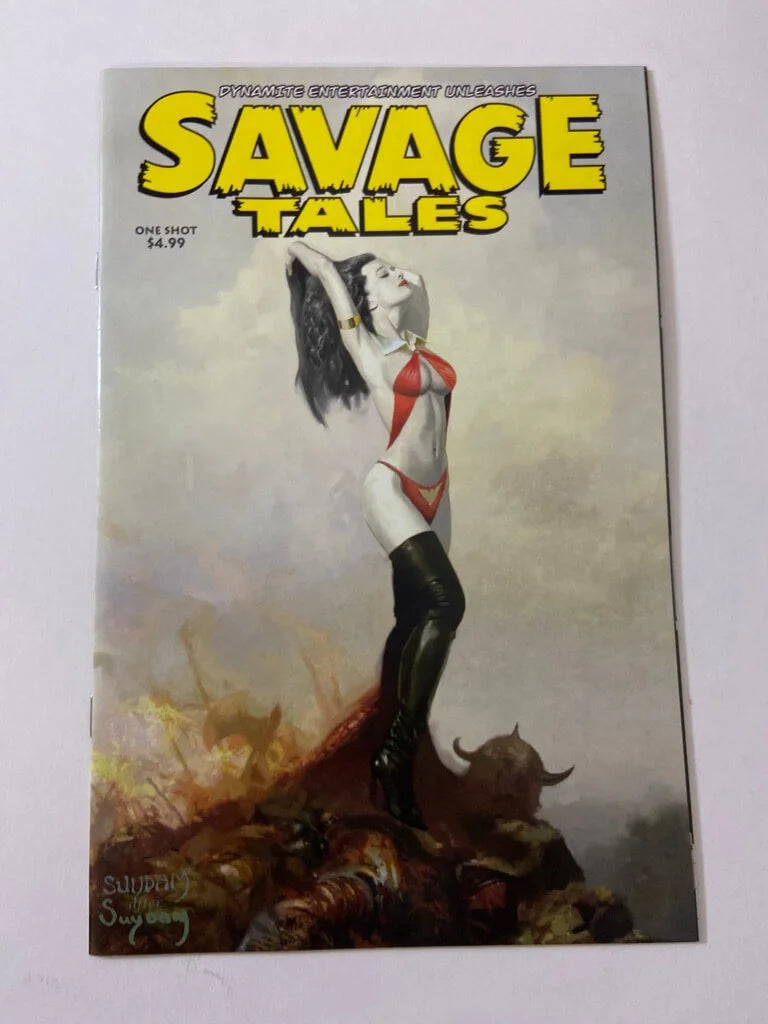 SAVAGE TALES #1 NM Arthur Suydam Cover (Dynamite)