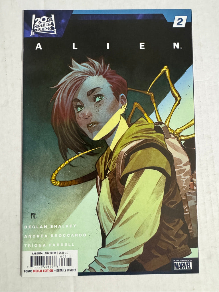 ALIEN #2 Vol 3 NM- Dike Ruan Cover