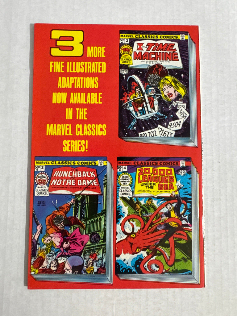 MARVEL CLASSICS COMICS Dr Jekyll And Mr Hyde #1 VF/NM