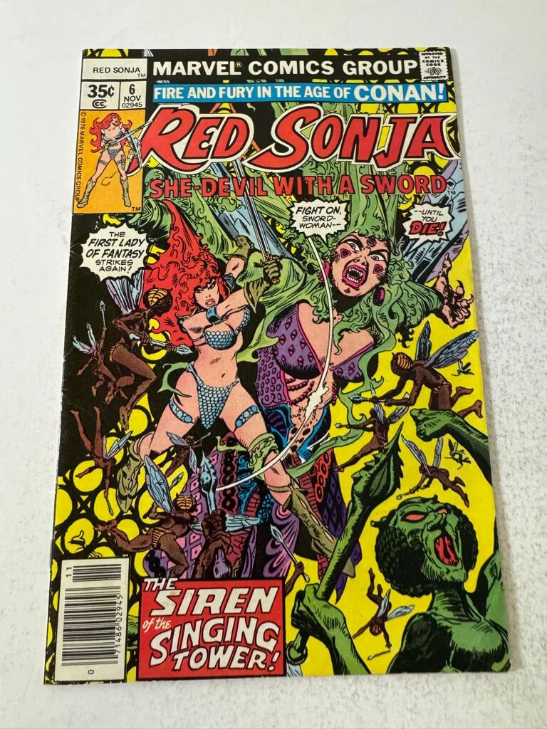RED SONJA #6 FN+ (Marvel)