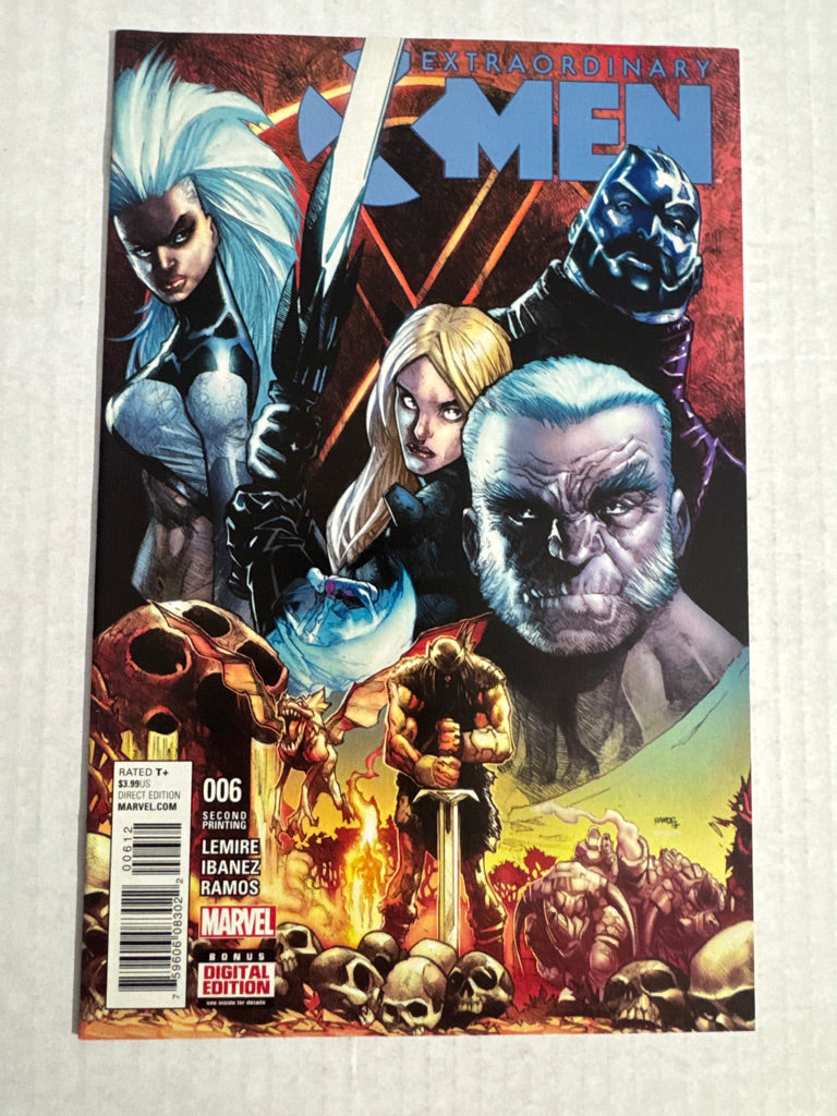 Extraordinary X-Men #6 NM 2nd Print Humberto Ramos Variant