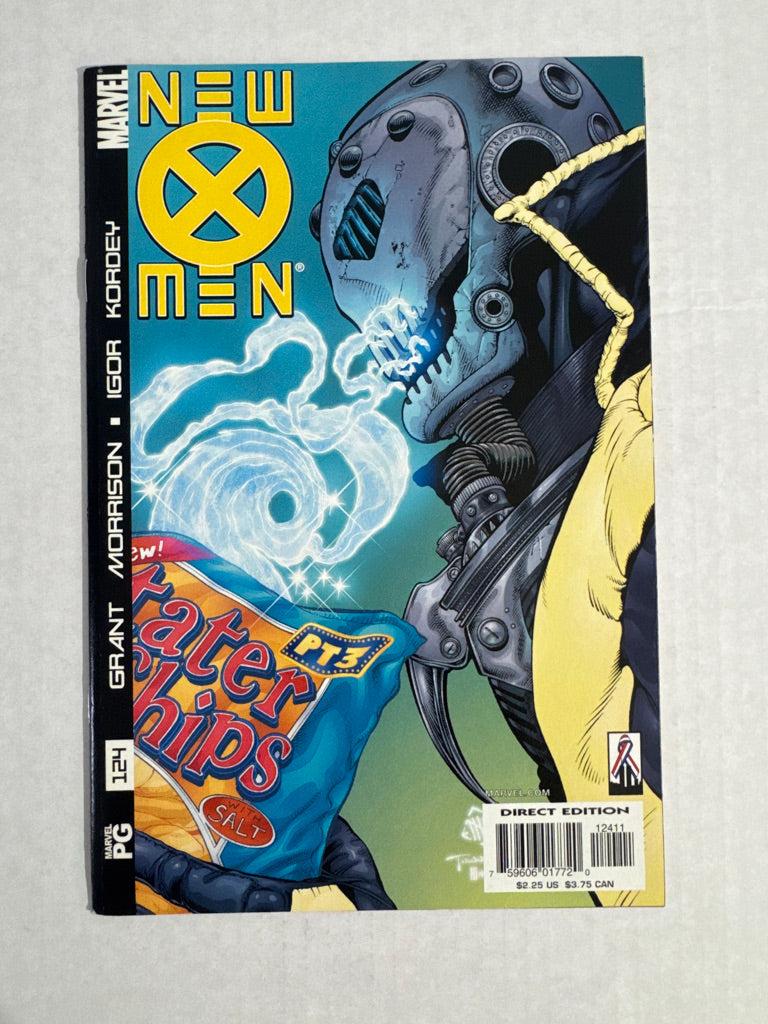 NEW X-MEN #124 Frank Quitely Cover 1ST APPEARANCES