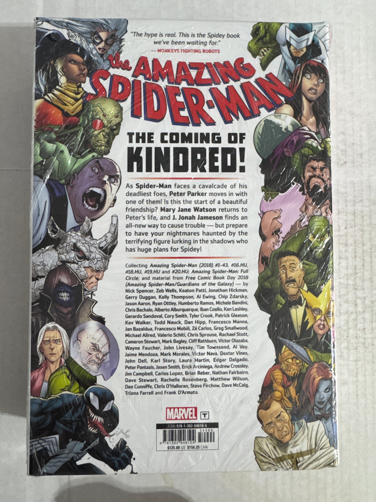 AMAZING SPIDER-MAN By NICK SPENCER Vol 1 OMNIBUS HC Sealed OOP
