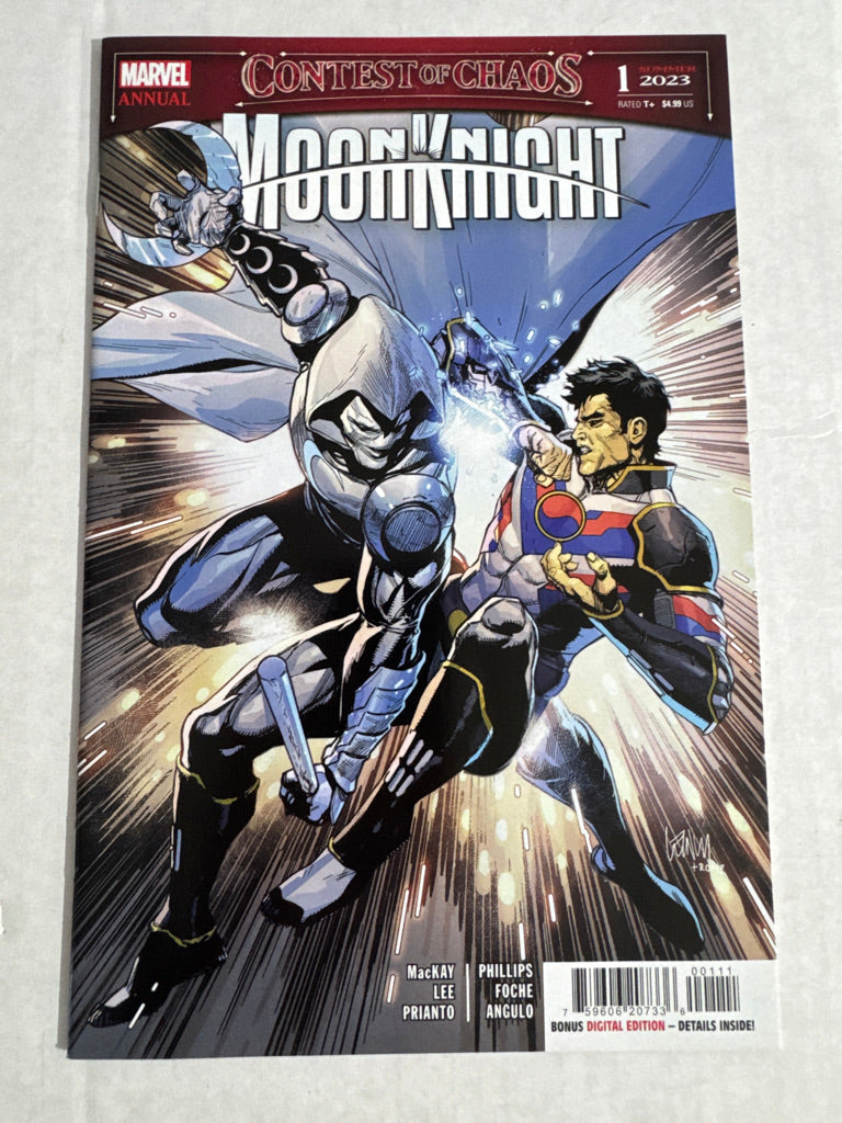 MOON KNIGHT ANNUAL #1 2023 NM Leinil Yu Cover
