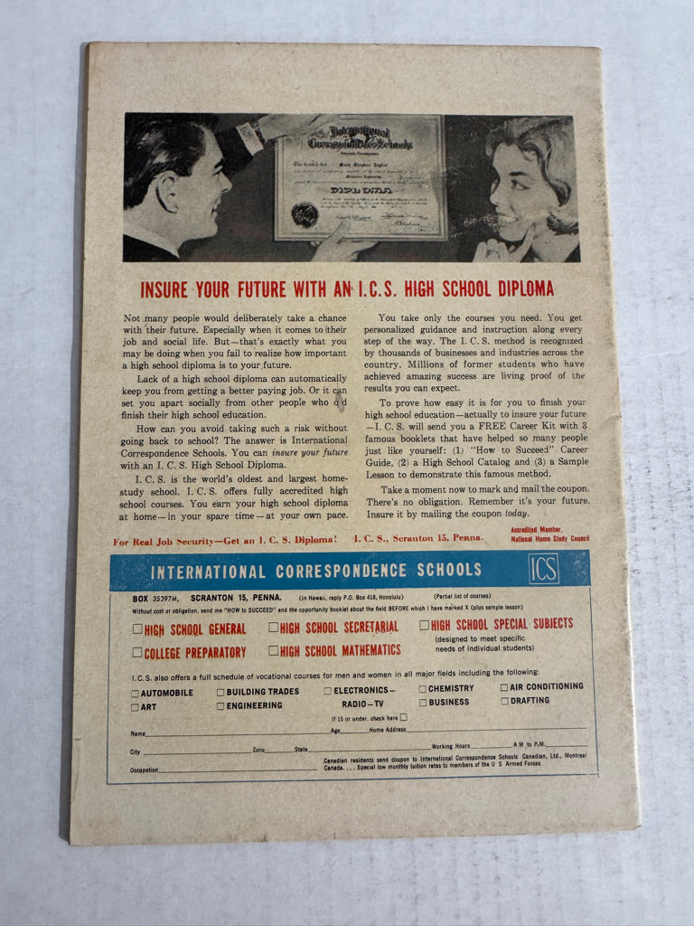 STRANGE SUSPENSE STORIES #51 VG+